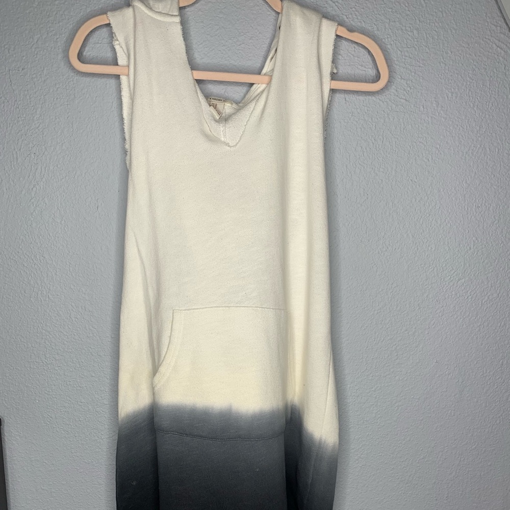 Long hoodie dress